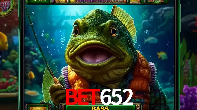Personagem de peixe pescador do popular jogo de slot com tema de pescaria, uma das emocionantes opções de caça-níqueis para jogar e ganhar no cassino bet652.